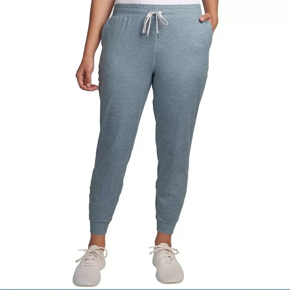 KIRKLAND‎ Signature Women's Lightweight Jogger, Blue Heather, XL